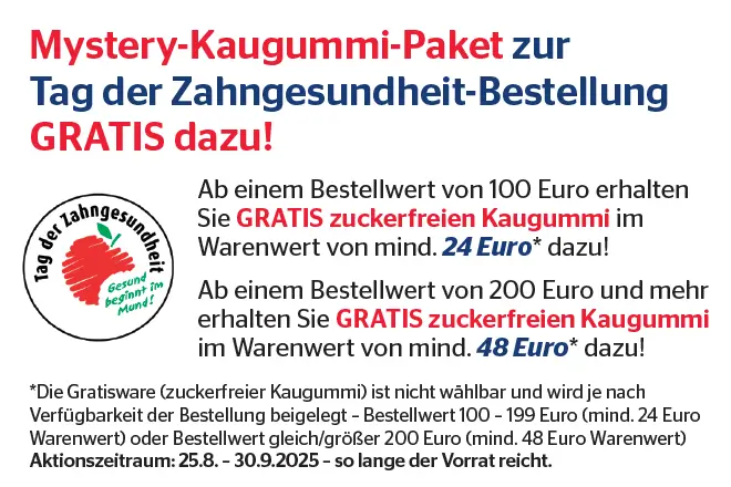 Unser Angebot zum Tag der Zahngesundheit